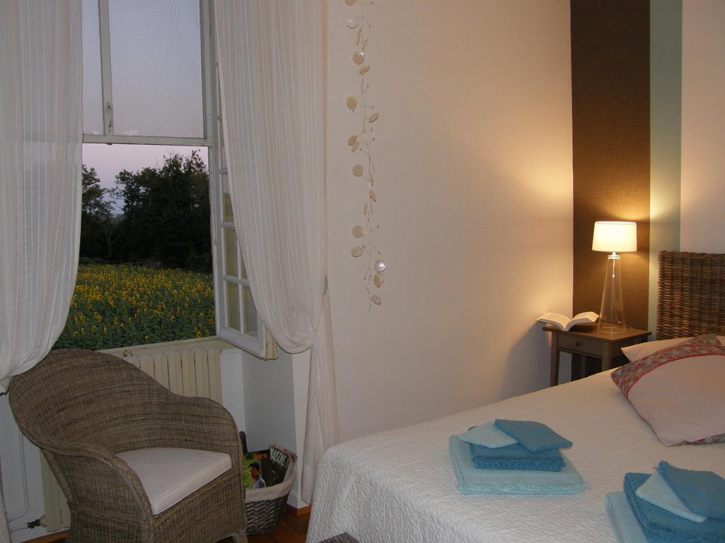Chambres D'Hotes Domaine De La Brette Moncrabeau Zimmer foto
